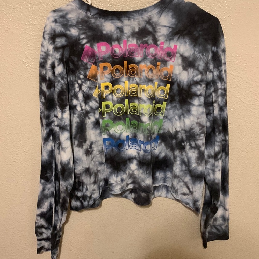Rainbow Polaroid Long-Sleeve Tee